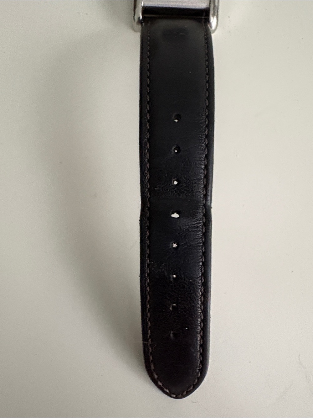 Coach W502B Swiss Quartz Watch – Black Leather Strap | Classic Rectangle Watch - Picture 5 of 9